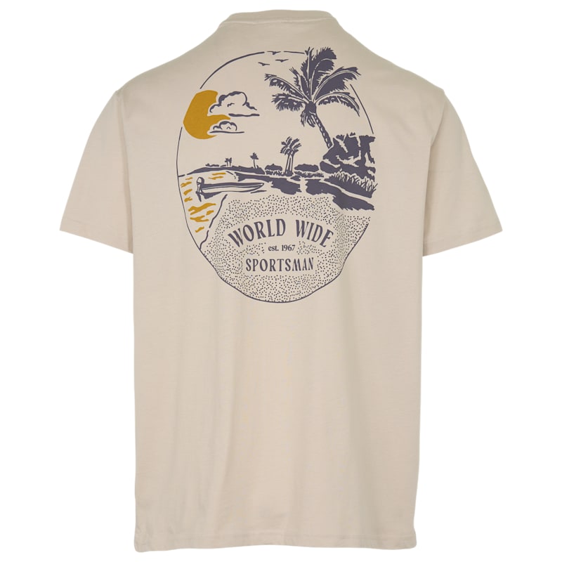 World Wide Sportsman Beach Graphic Short-Sleeve T-Shirt