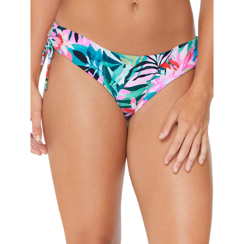 Raisins Luna Printed Side-Tie Bikini Bottoms for Ladies