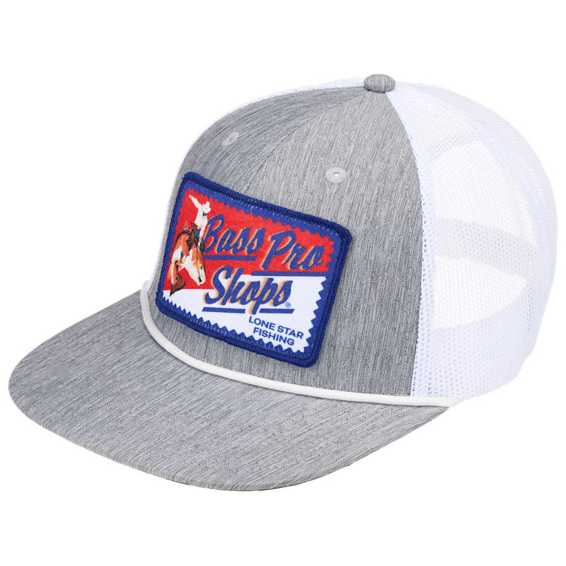 Bass Pro Shops Lone Star Fishing Flat-Bill Snapback Cap