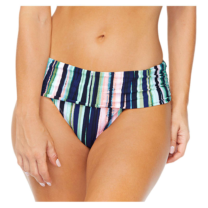 Leilani Waterfall Stripe Tahiti Swimsuit Bottoms for Ladies