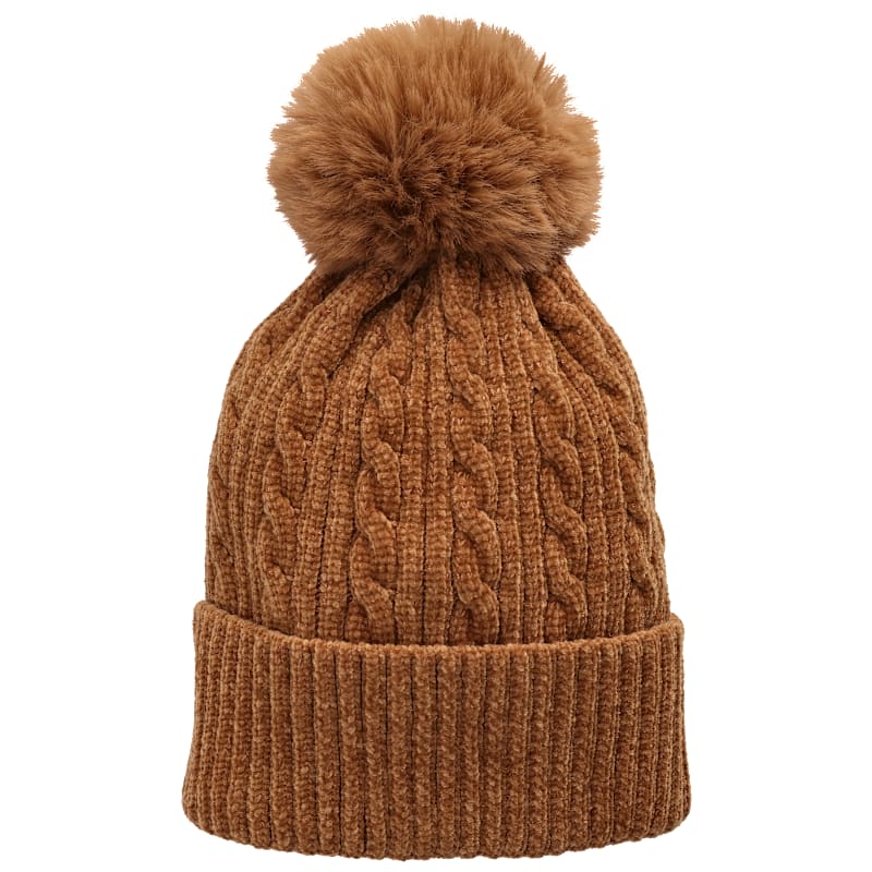 Quagga Pom Chenille Beanie