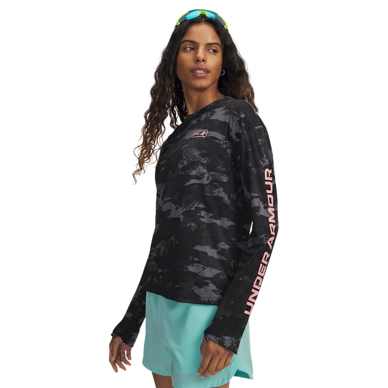 Under Armour BlacktipH Fish Elite Crew-Neck Long-Sleeve Shirt