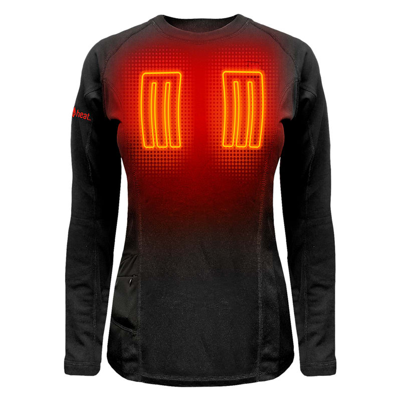 ActionHeat 5V Heated Base Layer Long-Sleeve Shirt for Ladies