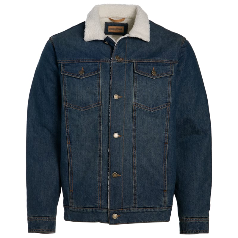 RedHead Ranch Fort Peck Sherpa-Lined Denim Jacket