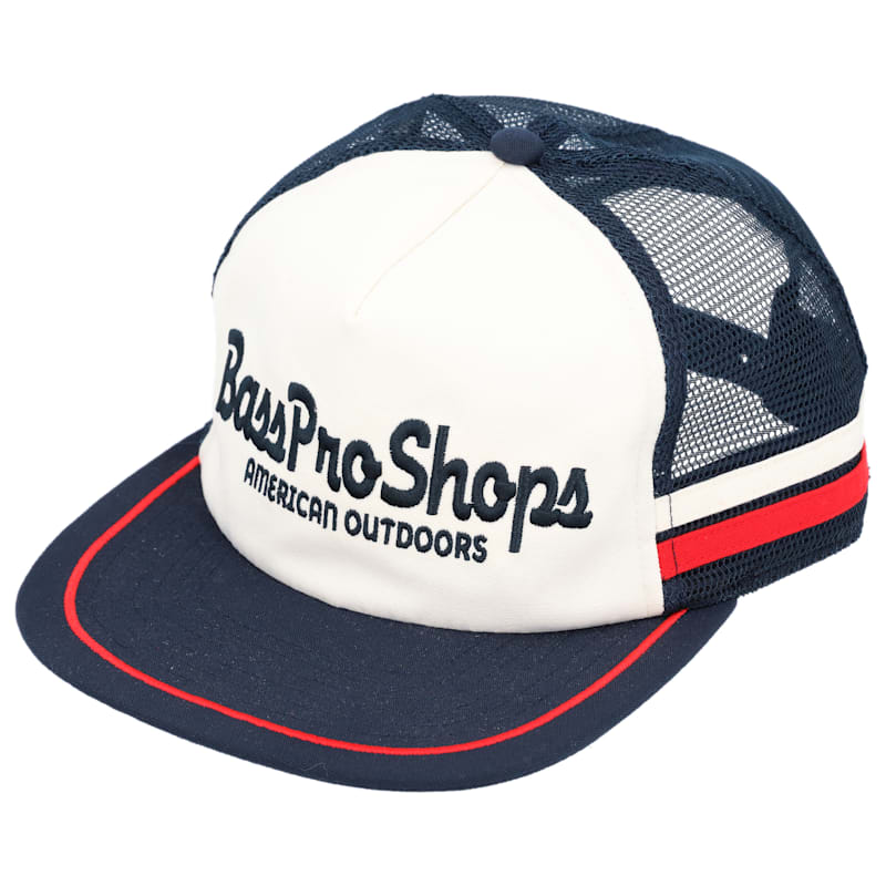 Bass Pro Shops Striped Mesh-Back Snapback Cap