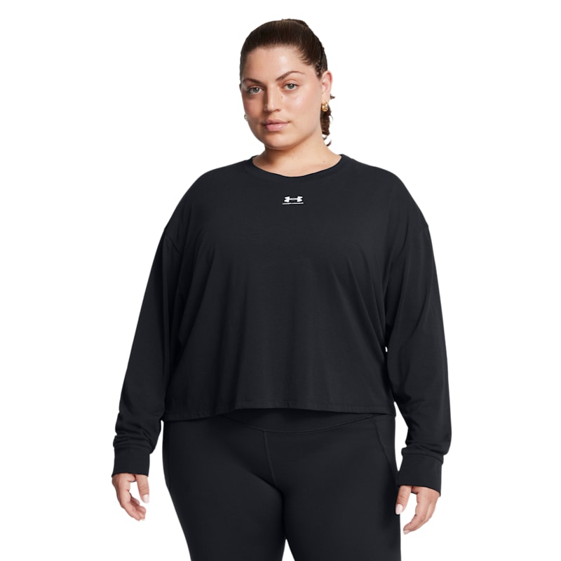 Under Armour Rival Boxy Long-Sleeve Shirt for Ladies