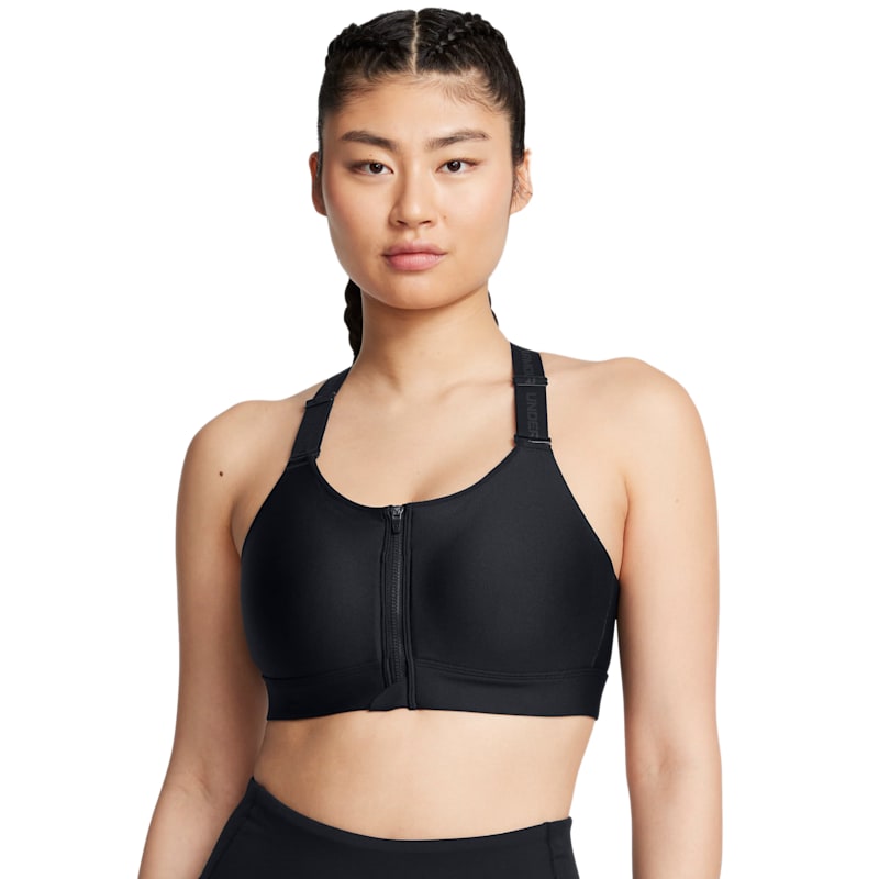 Under Armour Infinity 2.0 High Front-Zip Sports Bra for Ladies