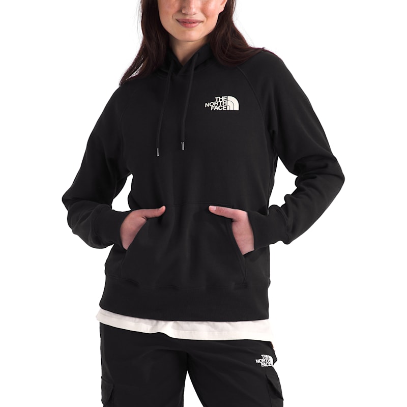 The North Face Brand Proud Logo Graphic Long-Sleeve Hoodie for Ladies