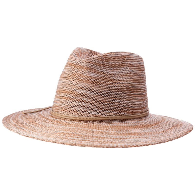 Dorfman Pacific Knit Leather Band Safari Hat