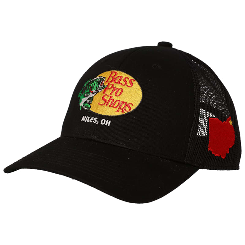 Bass Pro Shops Niles, OH Embroidered Logo Snapback Cap