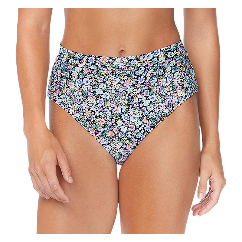 Raisins Flower Field Tropics Swim Bottoms for Ladies