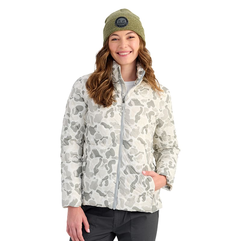 Huk KC Camo Print Wave Jacket