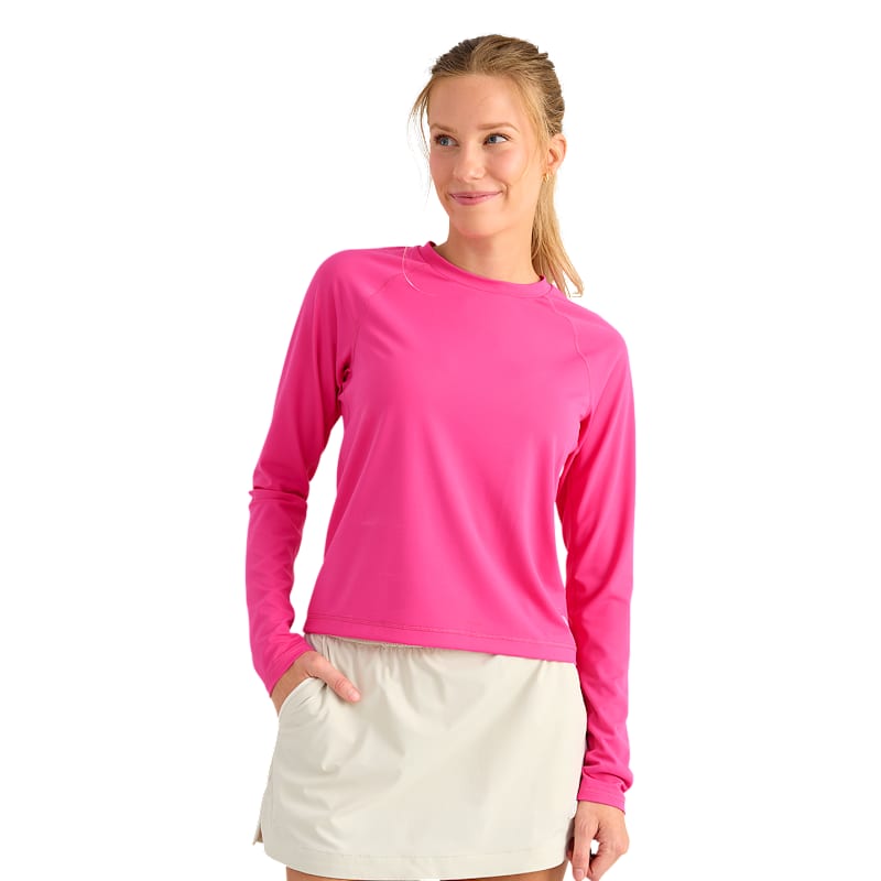 Huk SunUp Performance Crew Long-Sleeve Shirt