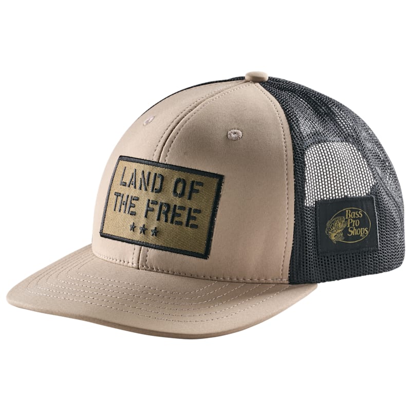 Land Of The Free Patch Mesh-Back Cap