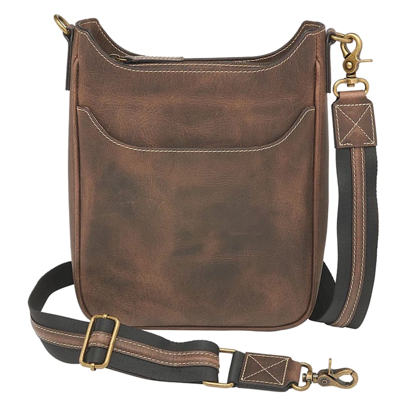 Gun Tote'n Mamas Leather Crossbody Mail Pouch