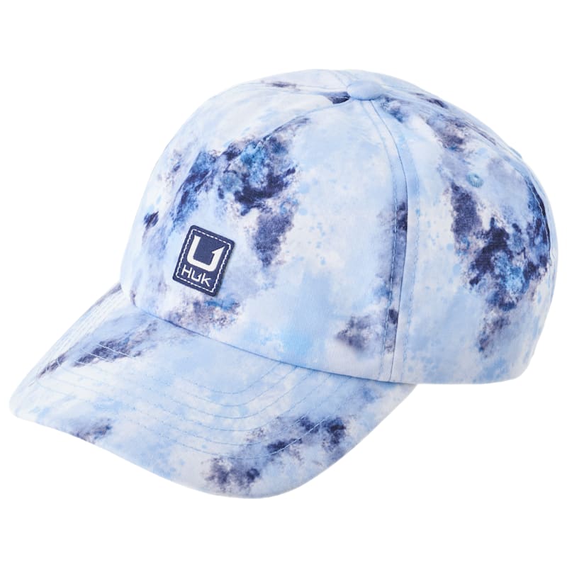 Huk Printed Dad Hat Adjustable Cap for Ladies