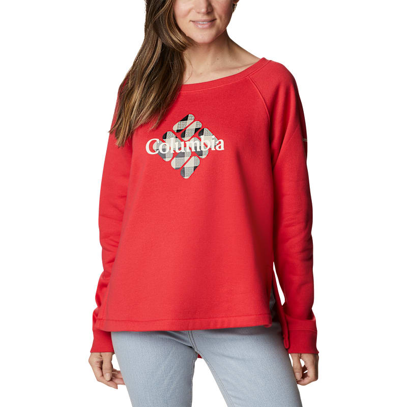 Columbia Trek Special Graphic Long-Sleeve Crew for Ladies