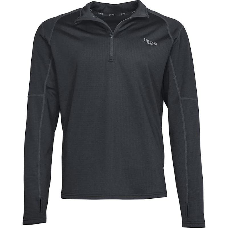 RedHead Elite Heavyweight Base Layer Quarter-Zip Long-Sleeve Shirt for Men