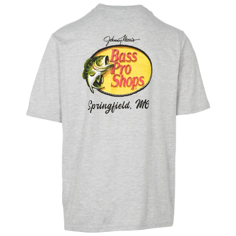 Bass Pro Shops Springfield Woodcut Logo Short-Sleeve T-Shirt for Men