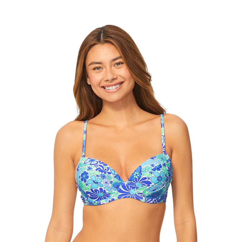 Raisins Venice Babe Moonshadow Underwire Bikini Swim Top