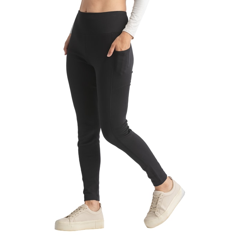 LIV Outdoor Freerider Stretch Scuba Fleece Leggings for Ladies