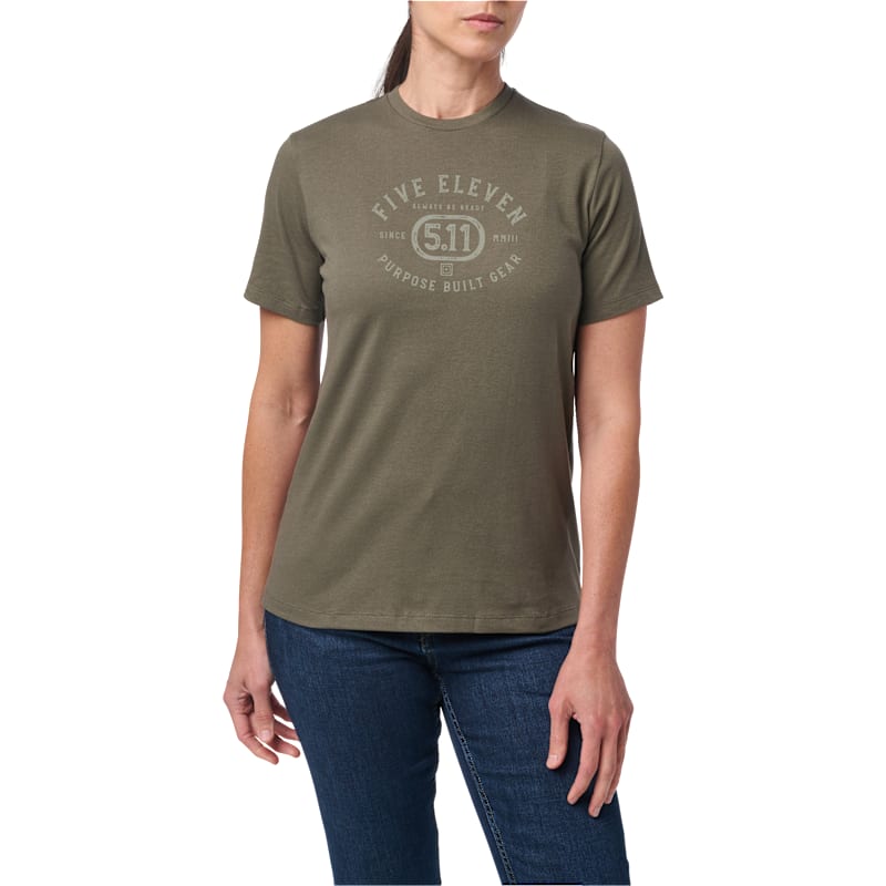 5.11 Tactical Purpose Built Crest Short-Sleeve T-Shirt for Ladies