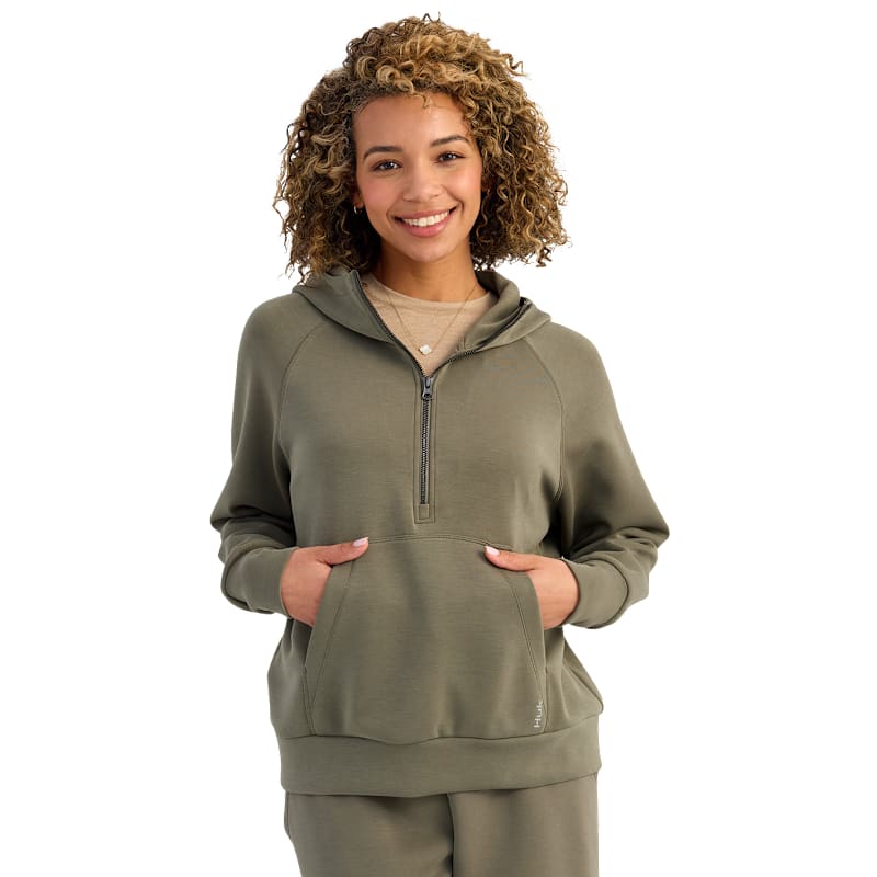 Huk Bayside Half-Zip Long-Sleeve Hoodie