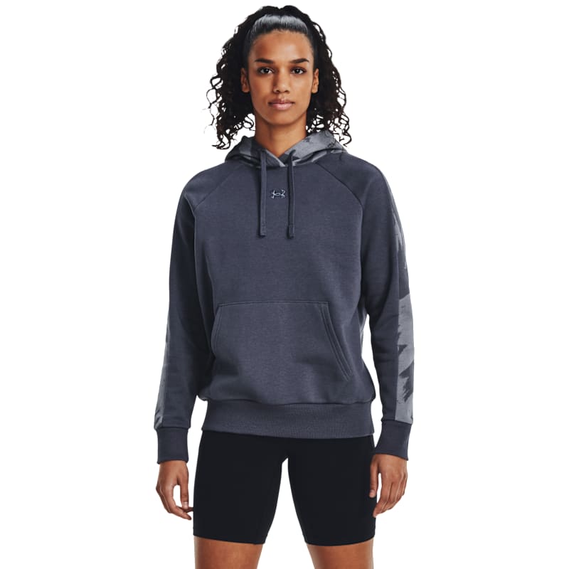 Under Armour Rival Blocked Long-Sleeve Hoodie for Ladies