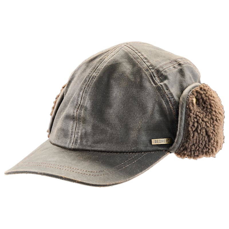 RedHead Weathered Cotton Ear Flap Cap