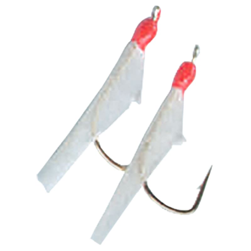 Offshore Angler Red Veilskin Sabiki Rigs with Fluorocarbon Leader
