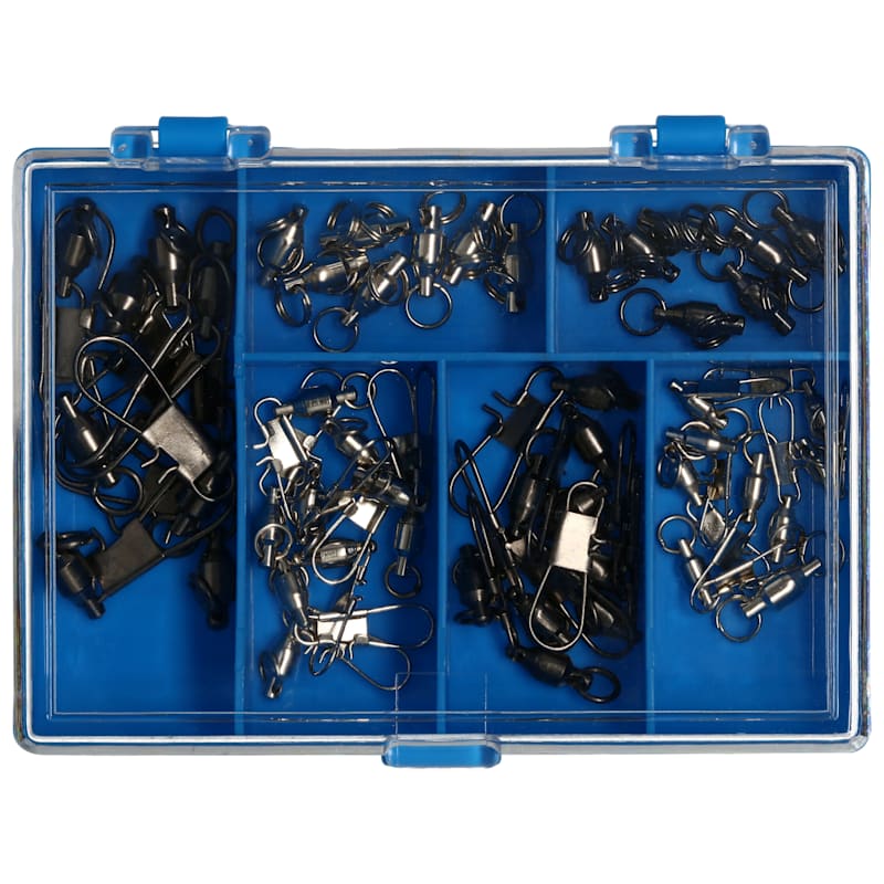 Bass Pro Shops 50-Piece Ball Bearing Swivel Assortment