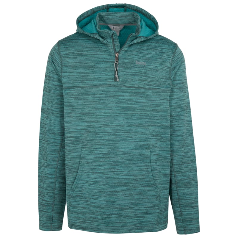 World Wide Sportsman Grid Fleece Quarter-Zip Hoodie