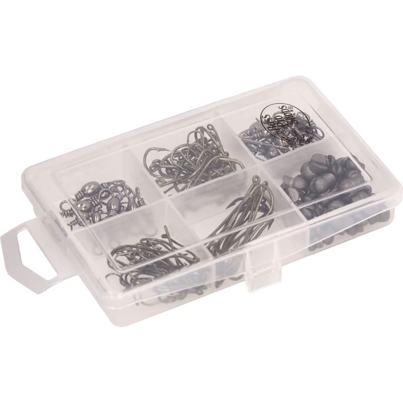 Bass Pro Shops 150-Piece Hook, Sinker, and Swivel Kit