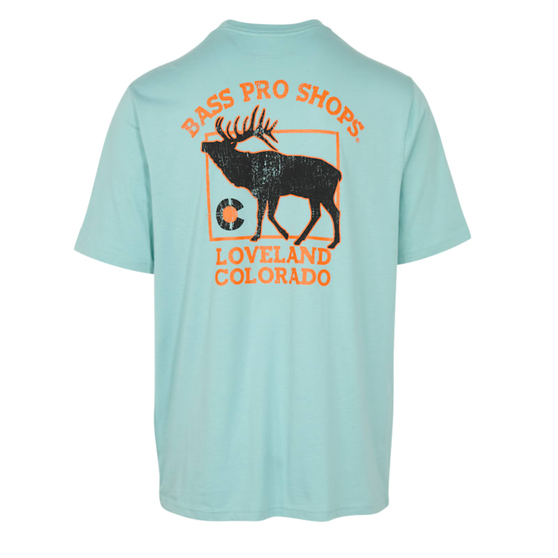 Bass Pro Shops Loveland Silhouette Elk Short-Sleeve T-Shirt for Men