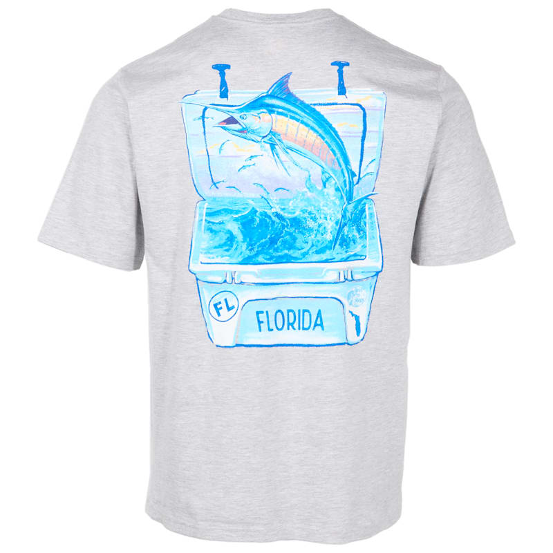 Bass Pro Shops Florida Marlin Cooler Short-Sleeve T-Shirt for Men