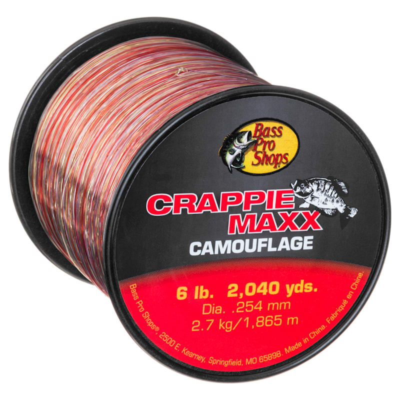 Crappie Maxx Camo Fishing Line
