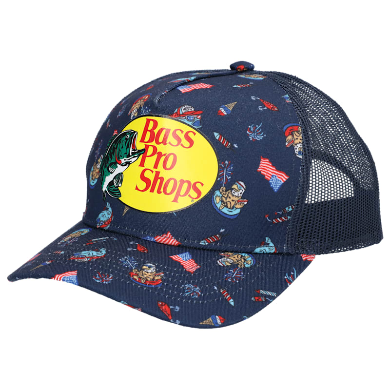 Bass Pro Shops Printed Mesh Trucker Cap