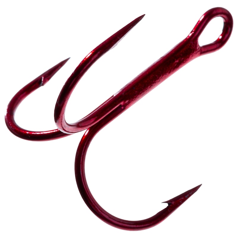 Bass Pro Shops Round Bend Treble Hooks