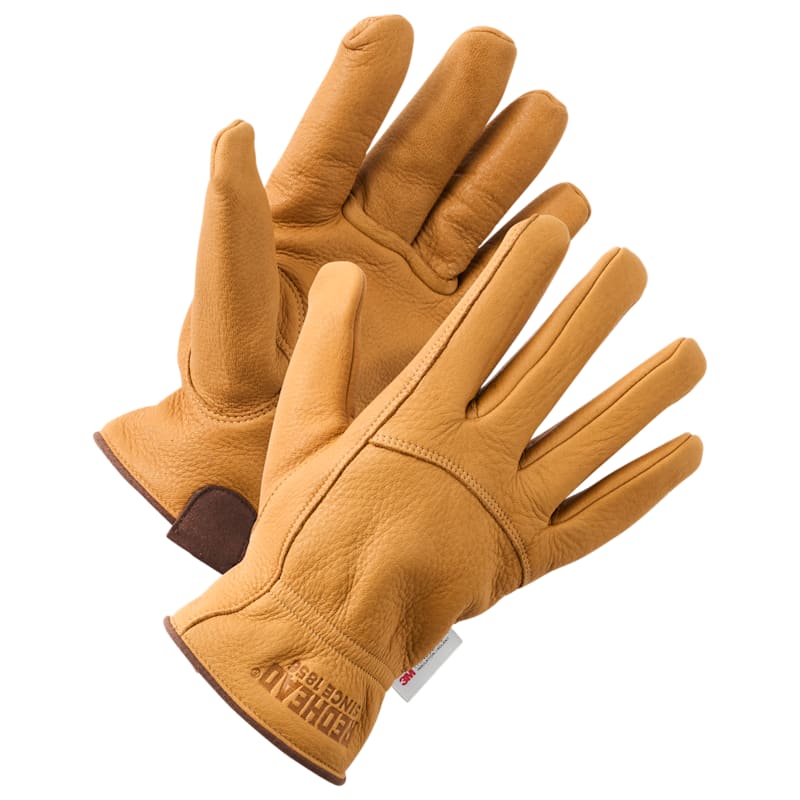 RedHead Cold Weather Insulated Elkskin Gloves