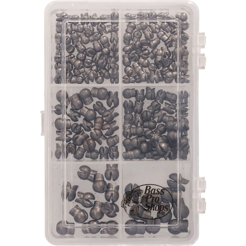 Bass Pro Shops 200-piece Reusable Split-Shot Kit