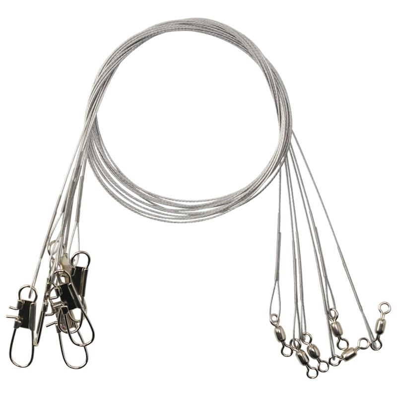 Offshore Angler Heavy-Duty Nylon-Coated Crimped Wire Leaders
