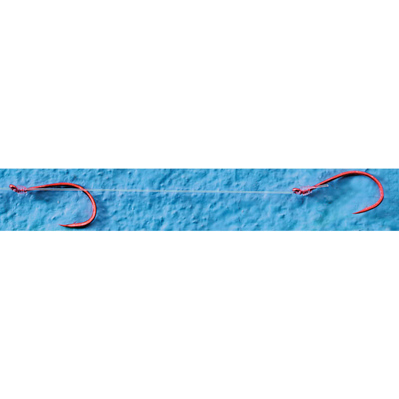 Bass Pro Shops XPS Snelled Fluorocarbon Bait Leaders 10-Pack