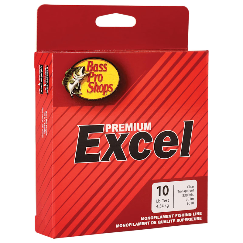 Bass Pro Shops Excel Monofilament Line 330-Yard Spool
