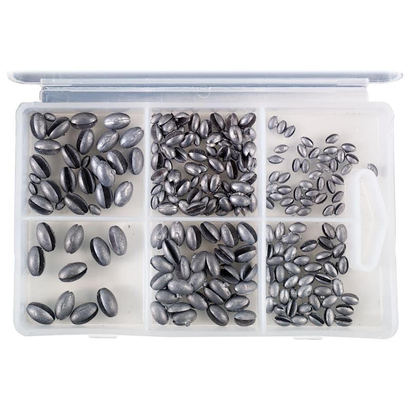 Bass Pro Shops XPS 210-Piece Clam Shot Sinker Kit