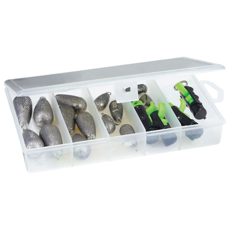 Bass Pro Shops Advanced Angler 21-Piece Pressure-Lock Snap Weight Kit