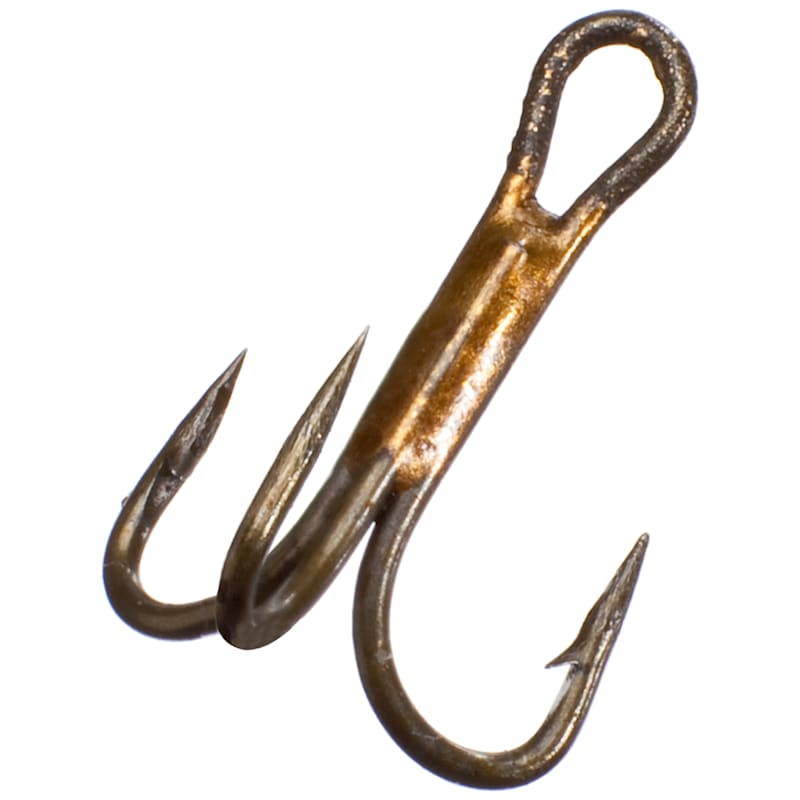 Eagle Claw 374T Bronze 2X Treble Hooks