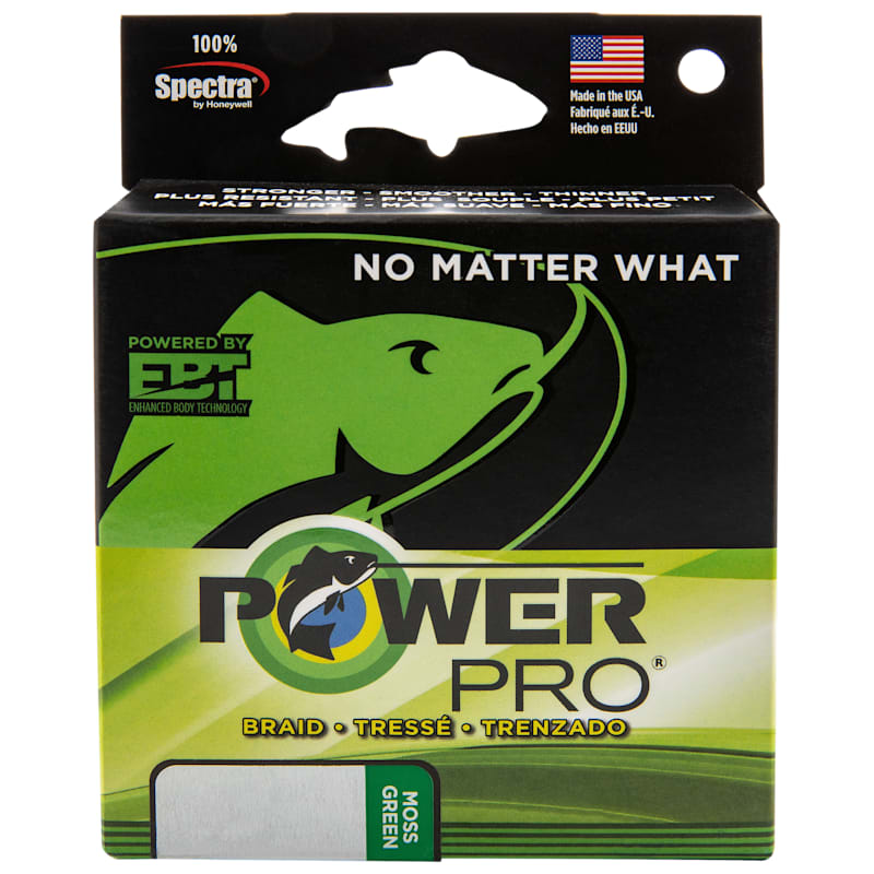 PowerPro Braided Spectra Fiber 150 Yard Microfilament Line