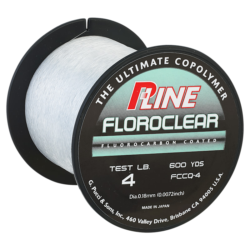 P-Line Floroclear Fishing Line - 600 Yards