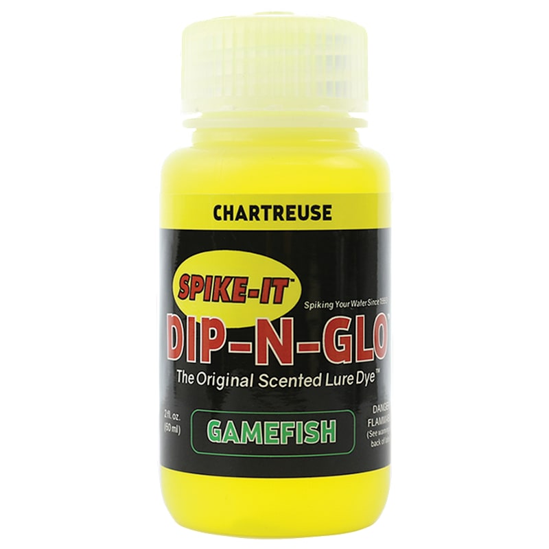 Spike-It Dip-N-Glo Soft Plastic Lure Dye Gamefish