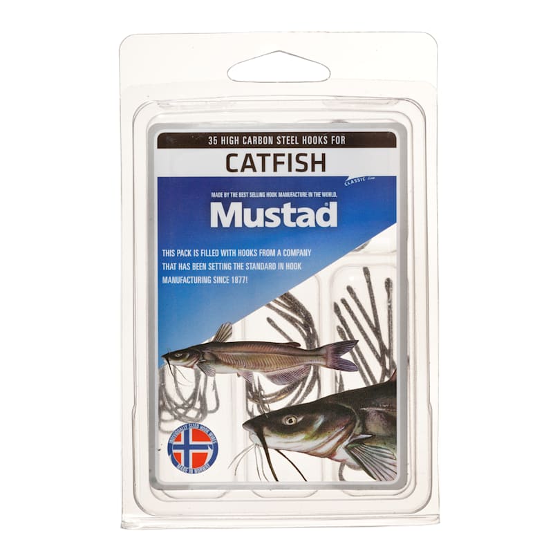 Mustad Catfish Hook 35-Piece Assortment